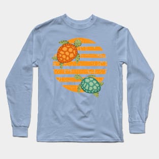 Turtles Sun Summer Fun T-Shirt Long Sleeve T-Shirt